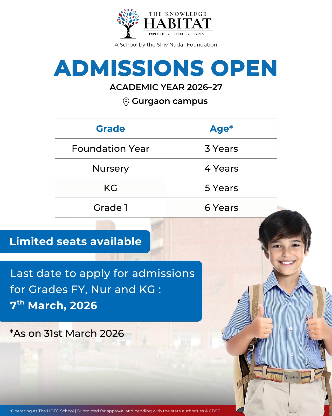 admission process gurgaon
