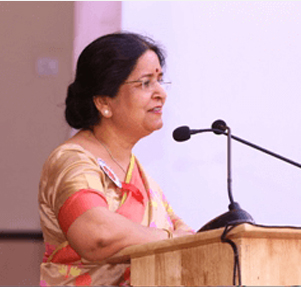 Contribution towards education by Mrs. Anita Makkar