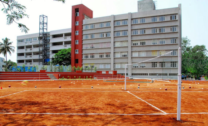 Rear View of The HDFC School, Pune